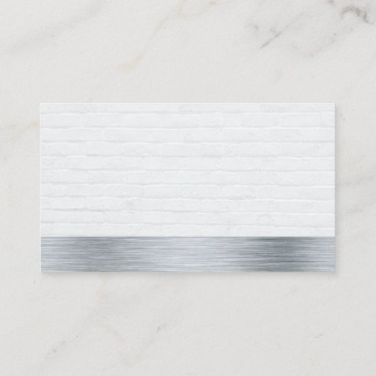 Klempner | Facharbeiter Visitenkarte (Rückseite)