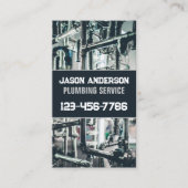 Klempner Faucet Pipe Handyman Klempnerservice Visitenkarte (Vorderseite)