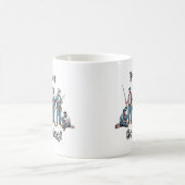Klempner fischen kaffeetasse (Mittel)
