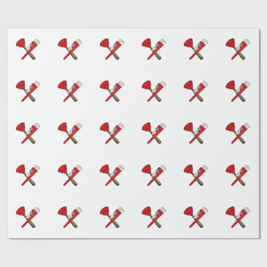 Klempner Geschenkpapier (Flach)