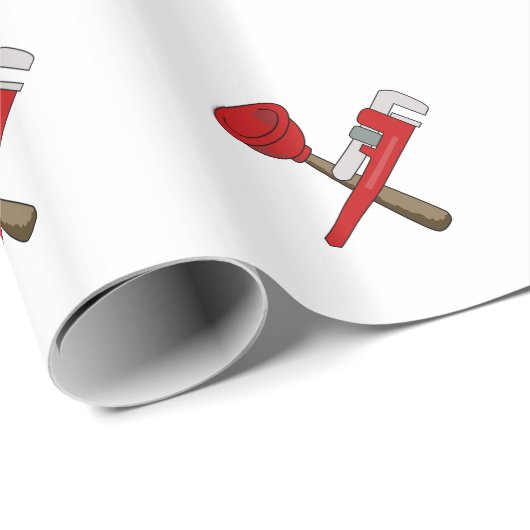 Klempner Geschenkpapier (Rolleneckpunkt)