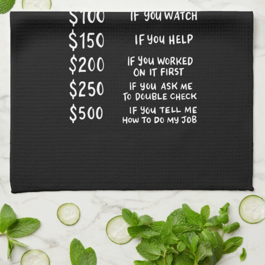 Klempner Geschirrtuch (Gefaltet)