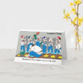 Klempner Hall of Fame Funny Gifts & Sammlerstücke Karte (Gelbe Blume)