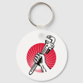 Klempner-Halterohr Schlüsselanhänger (Vorderseite)