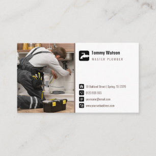 Klempner   Handy Man Business Card Visitenkarte