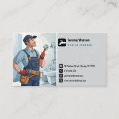 Klempner | Handy Man Visitenkarte (Vorderseite)