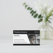 Klempner | Handy Man Visitenkarte (Stehend Vorderseite)