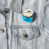 Klempner-Hintern… Joe der Klempner Knopf Button (Beispiel)