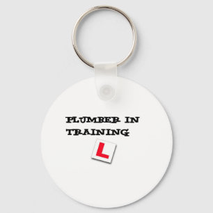 Klempner im Training Schlüsselanhänger