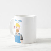 Klempner Kaffeetasse (Vorderseite Links)