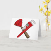 Klempner Karte (Gelbe Blume)