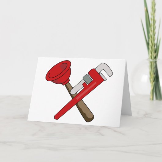 Klempner Karte (Vorderseite)