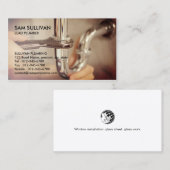 Klempner-Klempner Visitenkarte (Vorne/Hinten)