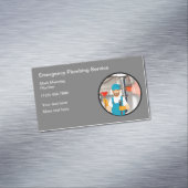 Klempner Magnetische Visitenkarte (Beispiel)