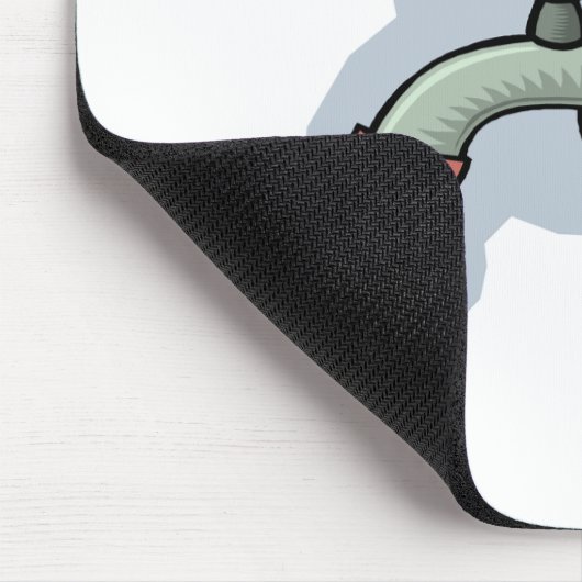 Klempner-Mausunterlage Mousepad (Ecke)
