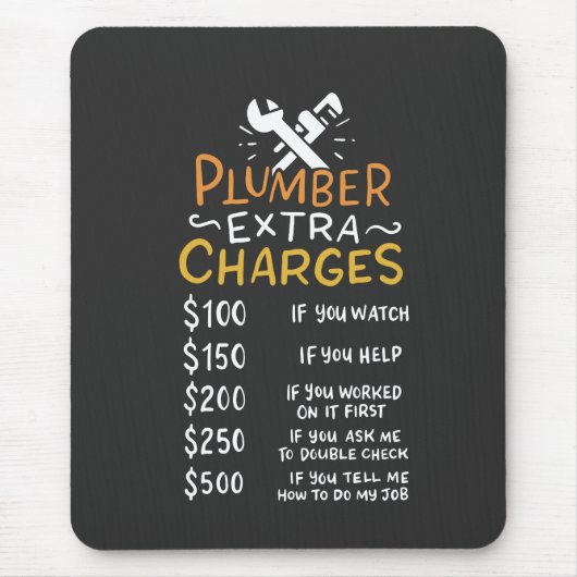 Klempner Mousepad (Vorne)