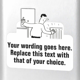 Klempner oder Heizungstechniker Aufkleber