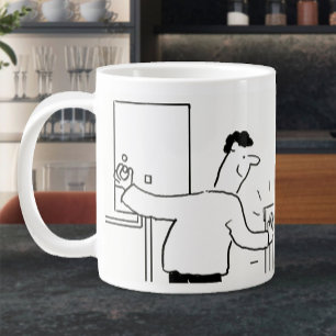Klempner oder Heizungstechniker Jumbo-Tasse