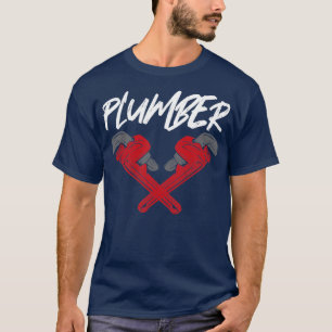 Klempner Pipelayer Rohrleitung Wrench1 T-Shirt