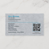 Klempner QR-Code Visitenkarte (Rückseite)