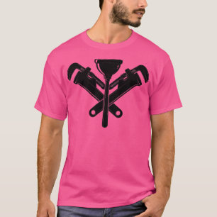 Klempner Rohrreinigung T-Shirt