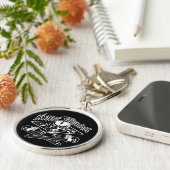 Klempner-Schädel: Mörder-Klempner 3,1 Schlüsselanhänger (Seite)