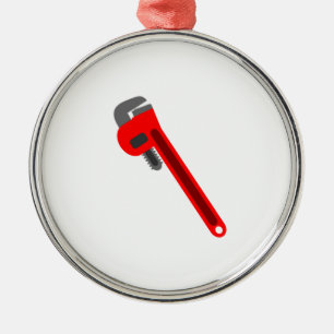 Klempner-Schlüssel Ornament Aus Metall