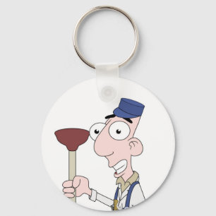 Klempner Schlüsselanhänger