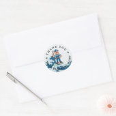 Klempner-Service Runder Aufkleber (Umschlag)