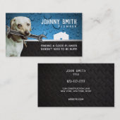 Klempner-Slogan-Visitenkarten Visitenkarte (Vorne/Hinten)