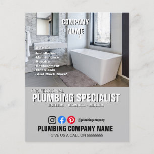 KLEMPNER-SPEZIALIST Badezimmerinstallateur Klempne Flyer