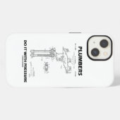Klempner tun es mit Druck Hoffman Differenz iPhone Hülle (Rückseite (Horizontal))