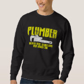 Klempner Vintag Sweatshirt (Vorderseite)