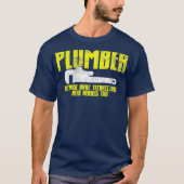 Klempner Vintag T-Shirt (Vorderseite)