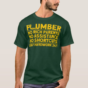 Klempner Vintage Klempner nur auf dem Hardcover T-Shirt