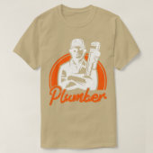 Klempner Vintager Klempner1 T-Shirt (Design vorne)