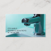 Klempner Visitenkarte (Vorderseite)