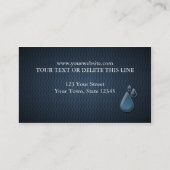 Klempner Visitenkarte (Rückseite)