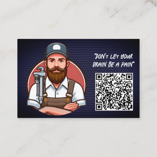 Klempner Visitenkarte (Rückseite)