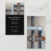 Klempner-Visitenkarte Visitenkarte (Vorne/Hinten)