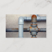 Klempner-Visitenkarte Visitenkarte (Rückseite)