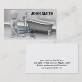 Klempner-Visitenkarte Visitenkarte (Vorne/Hinten)