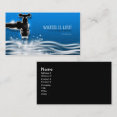 Klempner-Visitenkarte Visitenkarte (Vorne/Hinten)