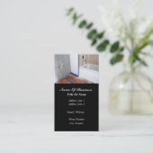 Klempner-Visitenkarte Visitenkarte (Stehend Vorderseite)