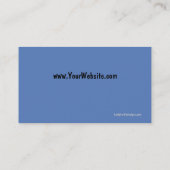 Klempner-Visitenkarten Visitenkarte (Rückseite)