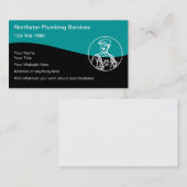 Klempner-Visitenkarten Visitenkarte (Vorne/Hinten)