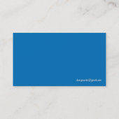 Klempner-Visitenkarten Visitenkarte (Rückseite)