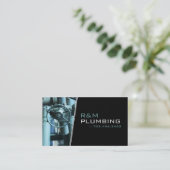 Klempner - Visitenkarten Visitenkarte (Stehend Vorderseite)