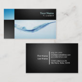 Klempner-Visitenkarten Visitenkarte (Vorne/Hinten)