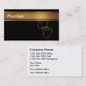 Klempner-Visitenkarten Visitenkarte (Vorne/Hinten)